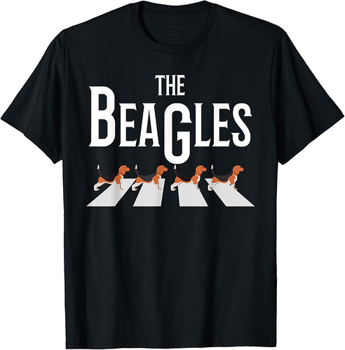 The Beagles parody of the crosswalk T-Shirt