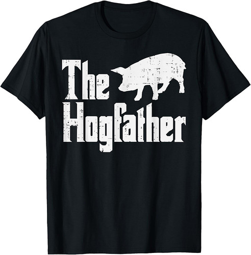 Pig The Hogfather Funny Hog Dad Fathers Day Parody Papa T-Shirt
