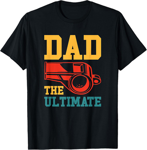 Fathers Day Sports Dad Ultimate Baseball Football Coach T-Shirt