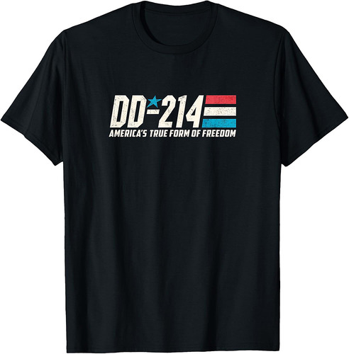 DD-214 Armed Forces Military Alumni Vintage Veteran T-Shirt