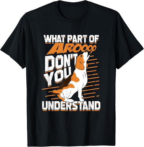 Funny Beagle Dog T-Shirt for Men Women