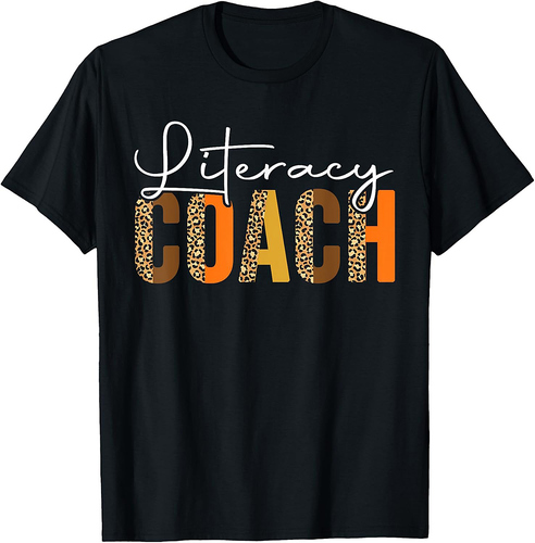Autumn Fall Literacy Coach Shirt, Thanksgiving Leopard Squad T-Shirt