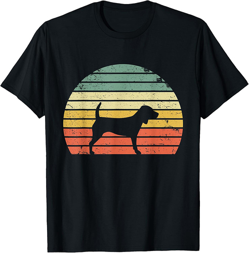 Vintage Beagle Shirt Retro Dog Lover Tee T-Shirt