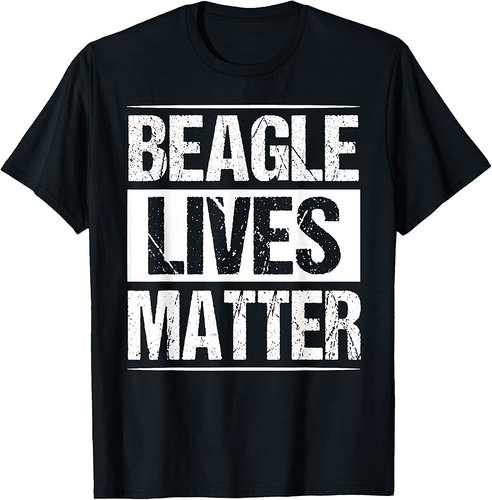 Beagle Lives Matter Shirt Funny Dog Lover Gift T-shirt