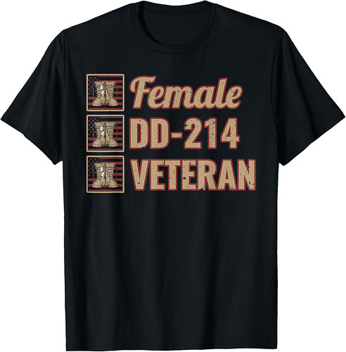 Female Dd-214 Veteran T-Shirt