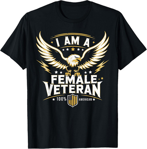 Female Veteran USA Army Veteran T-Shirt
