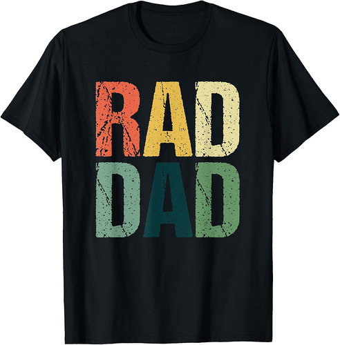 Retro Father's Day Gift Rad Dad Cool Father Daddy T-Shirt