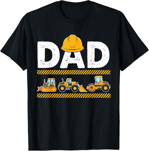 Funny Dad Construction Excavator Father's Day T-Shirt