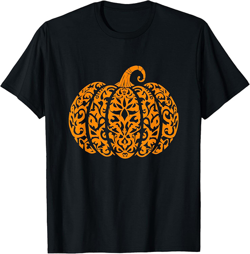 Halloween pumpkin Funny Thanksgiving pumpkin T-Shirt