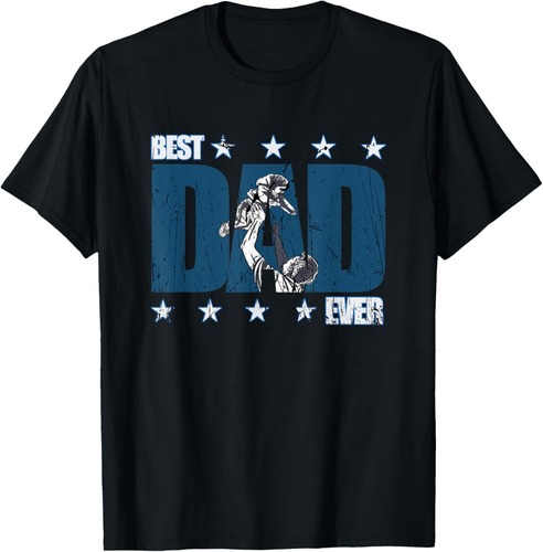 Best Dad In The World Men's Gift T-Shirt