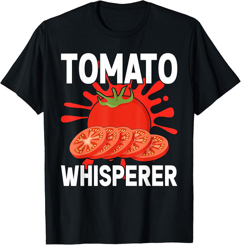 Tomato Whisperer Fathers Day Gardening Dad-dy Dada Gardener T-Shirt