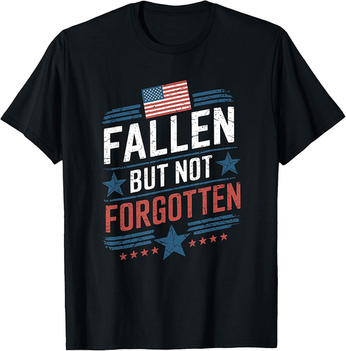 4th of July Veterans Memorial Day Quote Patriot US Flag T-Shirt
