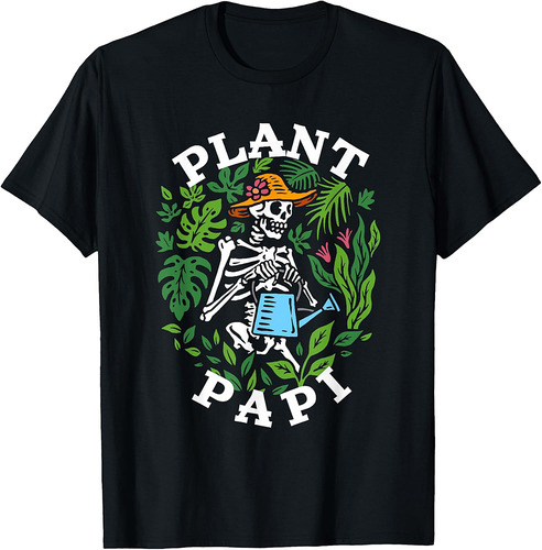 Plant Papi Daddy Father Gardener Gardening Father’s Day T-Shirt