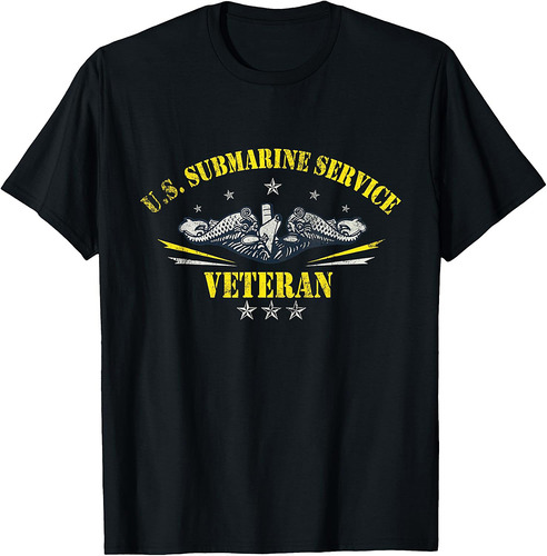 U.S Submarine Service Veteran Patriotic Veterans Day T-Shirt