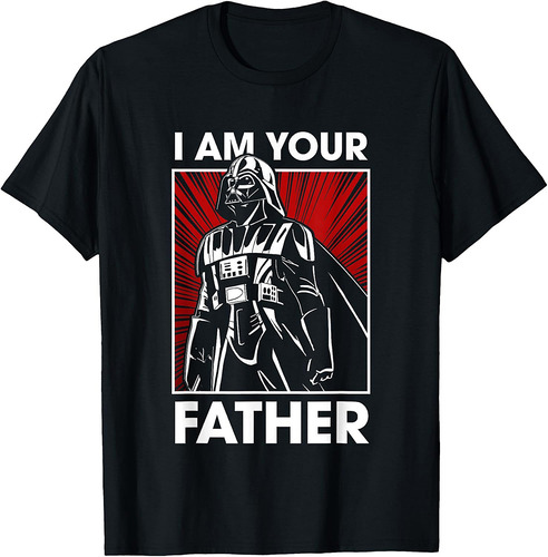 Star Wars Classic Father's Day I Am Your Father Chest Poster T-Shirt