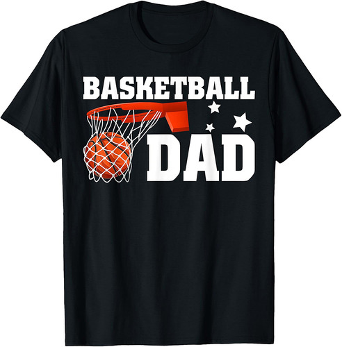 Funny Basketball Dad Daddy Basketball Lover Fathers Day T-Shirt