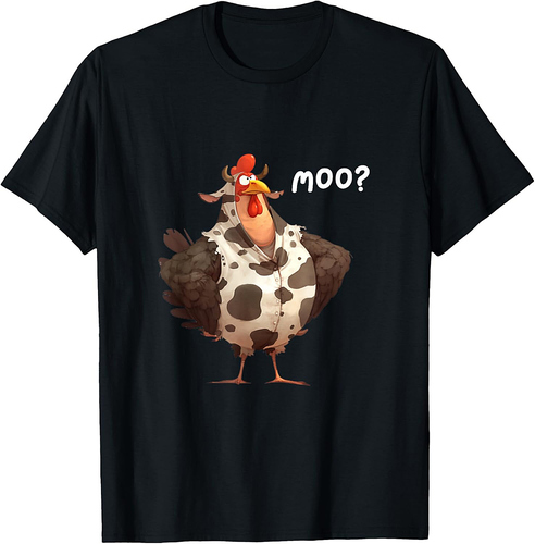 Turkey Moo Funny Thanksgiving T-Shirt