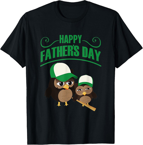 Owl Happy Father's Day T-Shirt