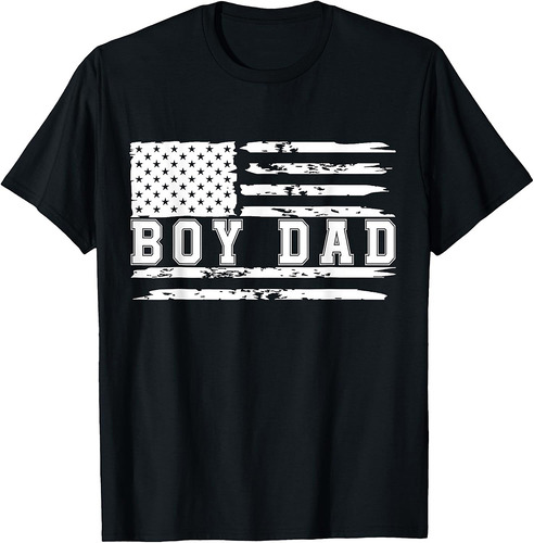 Proud Dad Of Boy Father of Boys For Dad Xmas Fathers Day T-Shirt