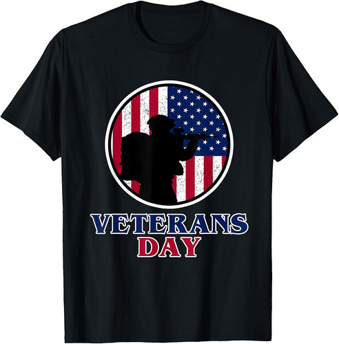 Veteran Shirt for Men  Veterans Day T-Shirt
