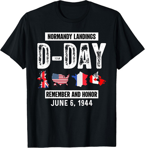 D-Day 81st Anniversary Remembrance 1944-2025 Veteran Day T-Shirt