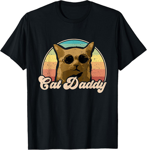 Cat Daddy Awesome Feline Toy Decor Father's Day Cat T-Shirt