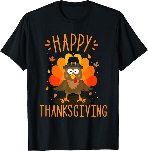 Happy thanksgiving for turkey day family dinner T-Shirt