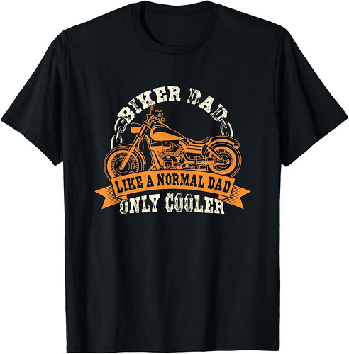 Motorcycle  Father's Day Gift for Dad and Dad Biker Dad T-Shirt