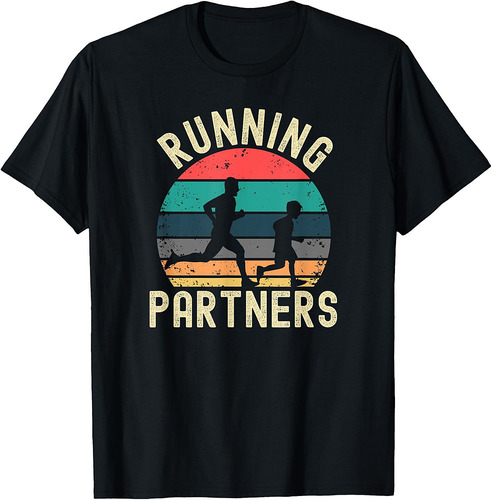 Running Dad, Men's Half Marathon, Jogging Father Son Runner T-Shirt