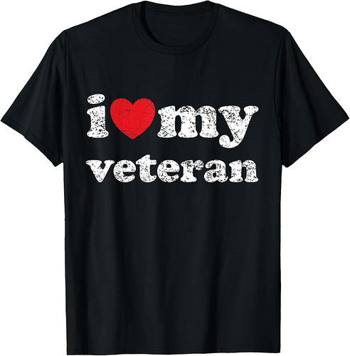 I Love My Veteran T-Shirt