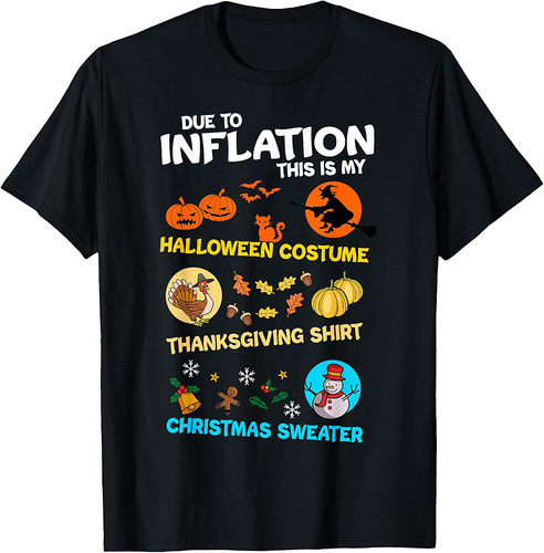 My Spooky Halloween Thanksgiving Ugly Christmas Costume T-Shirt