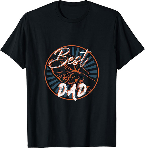 Best Dad In The World Men's Gift T-Shirt