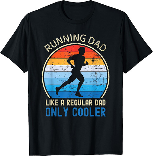 Running Dad Marathon Runner Coach Marathoner Father's Day T-Shirt