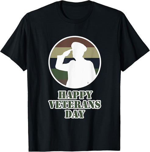 Happy Veterans Day Officer T-Shirt