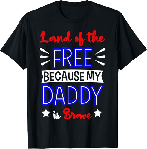 4th Of July Dad American Flag Father's Day T-Shirt