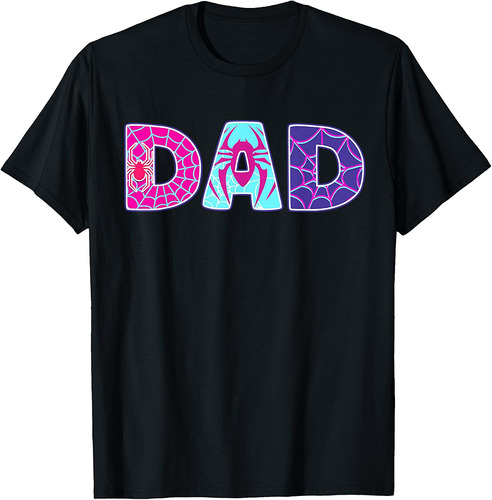Men Dad Spider Dad Father's Day T-Shirt