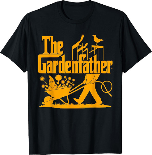 The Gardenfather Funny Gardening Dad Husband, Plant Lover Father T-Shirt
