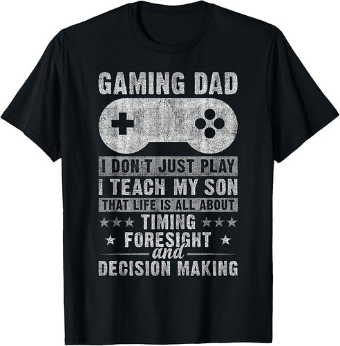 Gaming Dad, Father Son Funny, Father's Day T-Shirt
