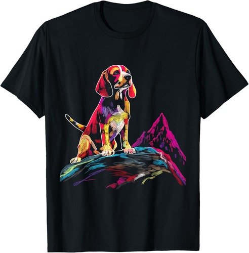 Beagle Graphic Pet Art Dog Beagle Men Women T-Shirt
