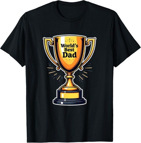 Fathers Day Gift World's Best Dad T-Shirt