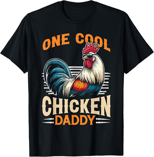 Chicken Daddy Fathers Day T-Shirt