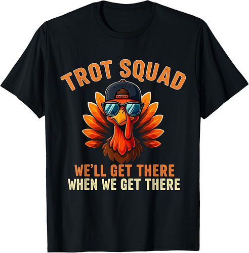 Thanksgiving Turkey Running Outfit Gear Costume Turkey Trot T-Shirt