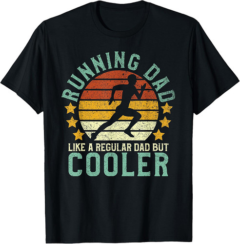 Running Dad | Funny Marathon Runner Father's Day Gift T-Shirt