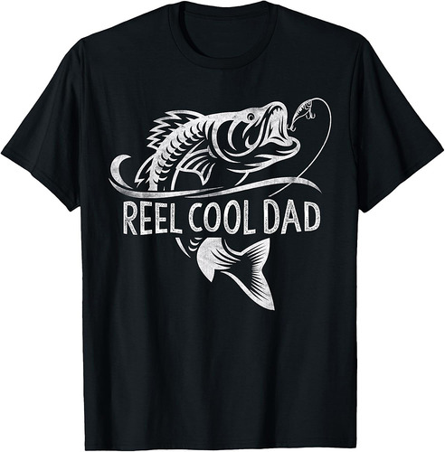 Reel Cool Dad Fishing Gifts Dad Father's Day T-Shirt