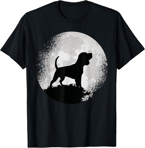 Beagle Dog Moon T-Shirt