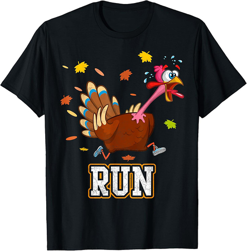 Thanksgiving Turkey Running Outfit Gear Costume Turkey Trot T-Shirt