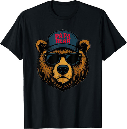 Papa Bear  Father's Day Great Dad Joke T-Shirt