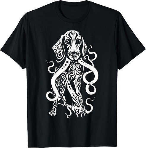 Beagle Scout Tribal Vintage Retro Graphic T-Shirt