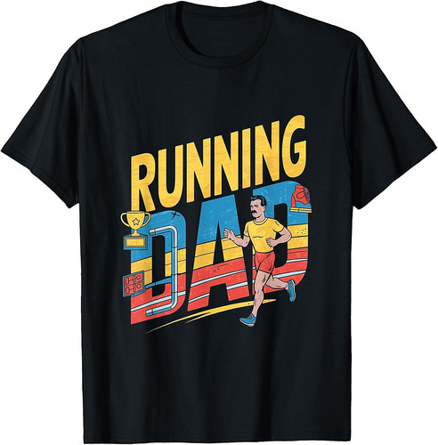 Running Dad Runner Father T-Shirt
