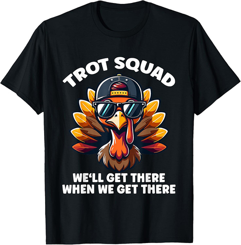Thanksgiving Turkey Running Outfit Gear Costume Turkey Trot T-Shirt